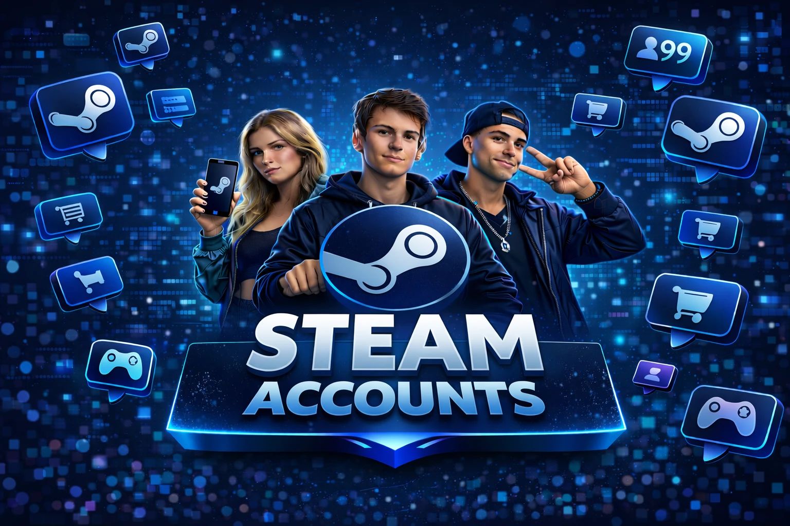Steam Ready Accounts