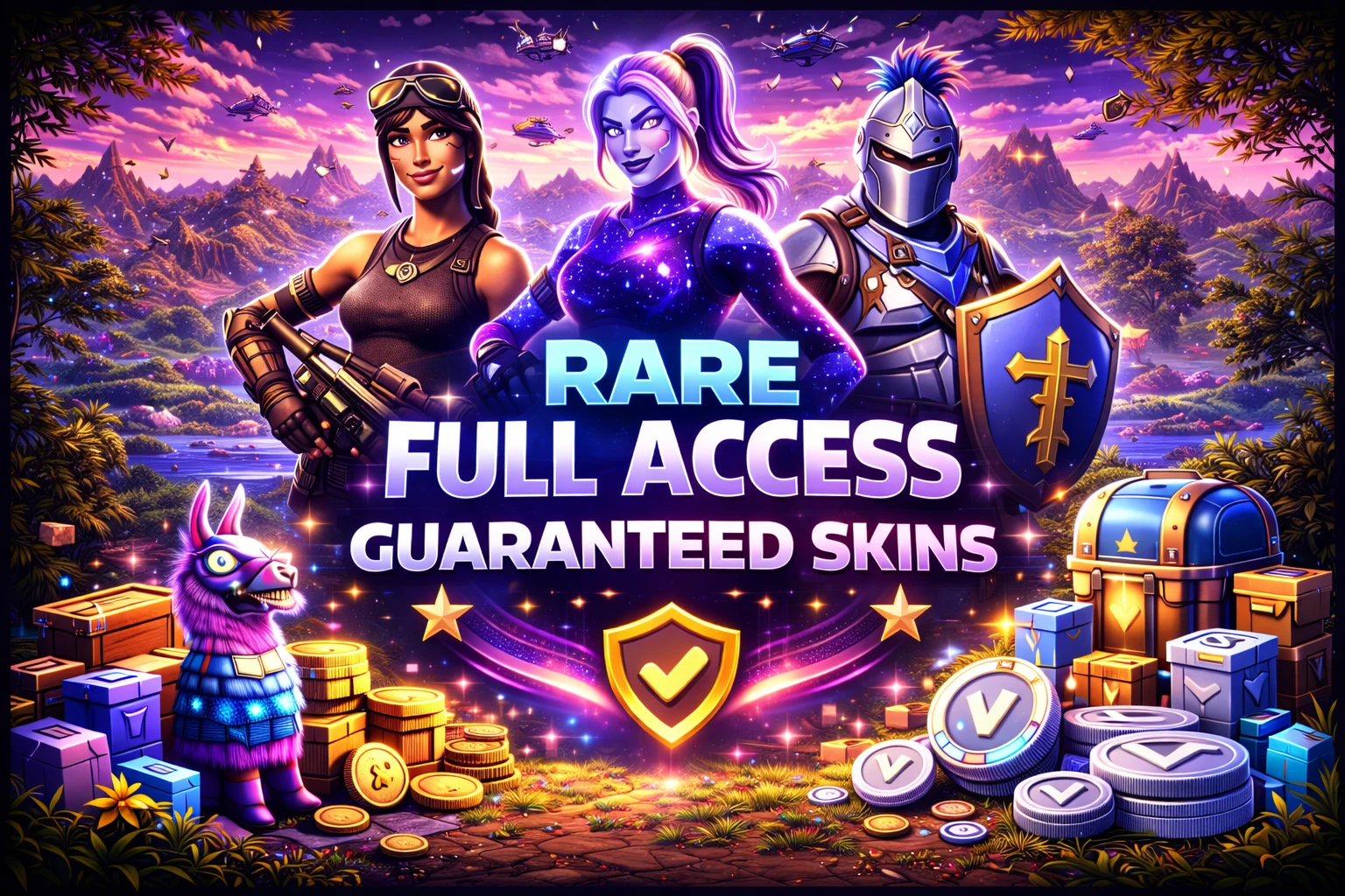 RARE FULL ACCESS GUARANTEED SKIN