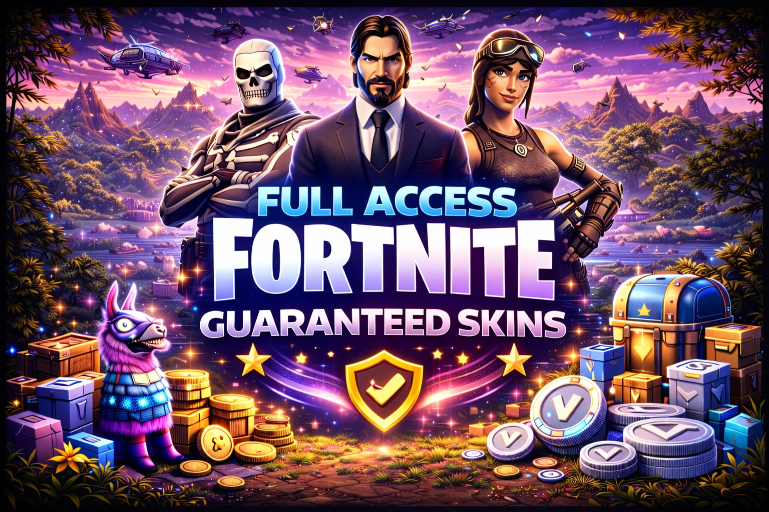 Full Access Guaranteed Skins