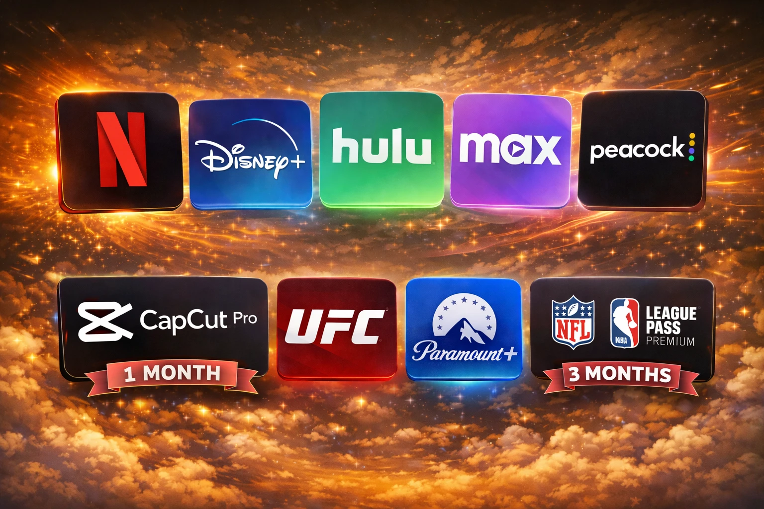 Streaming Services Accounts