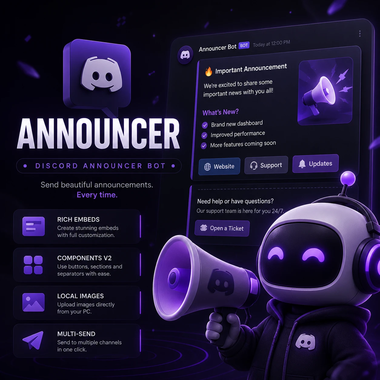 Announcer Bot